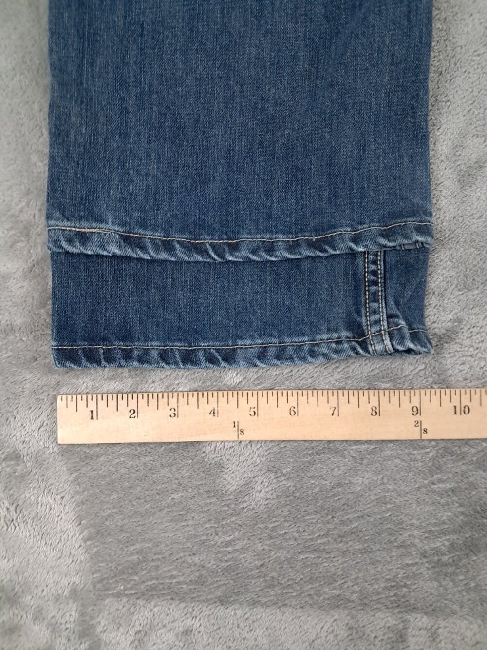 Wrangler Retro Jean Men 35x34 Relaxed Boot Cut Blue Denim 100% Cotton WRT20RT - Picture 9 of 11
